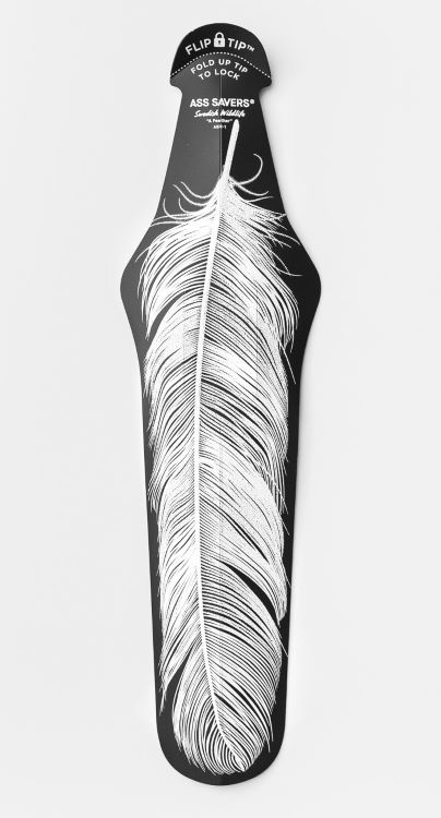 Zadný blatník Ass Saver Regular Feather (White)